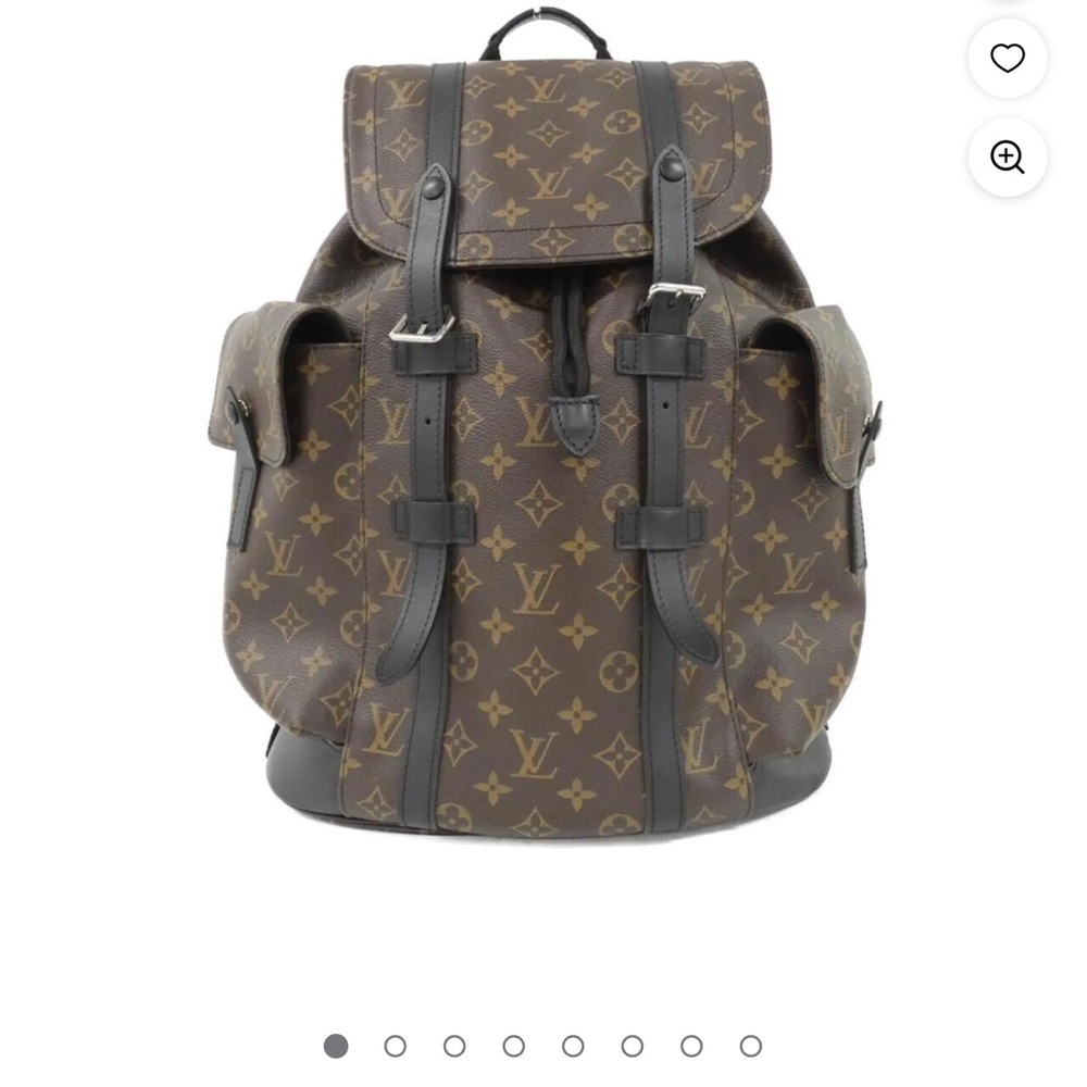 Louis Vuitton Dark Brown Monogram Backpack